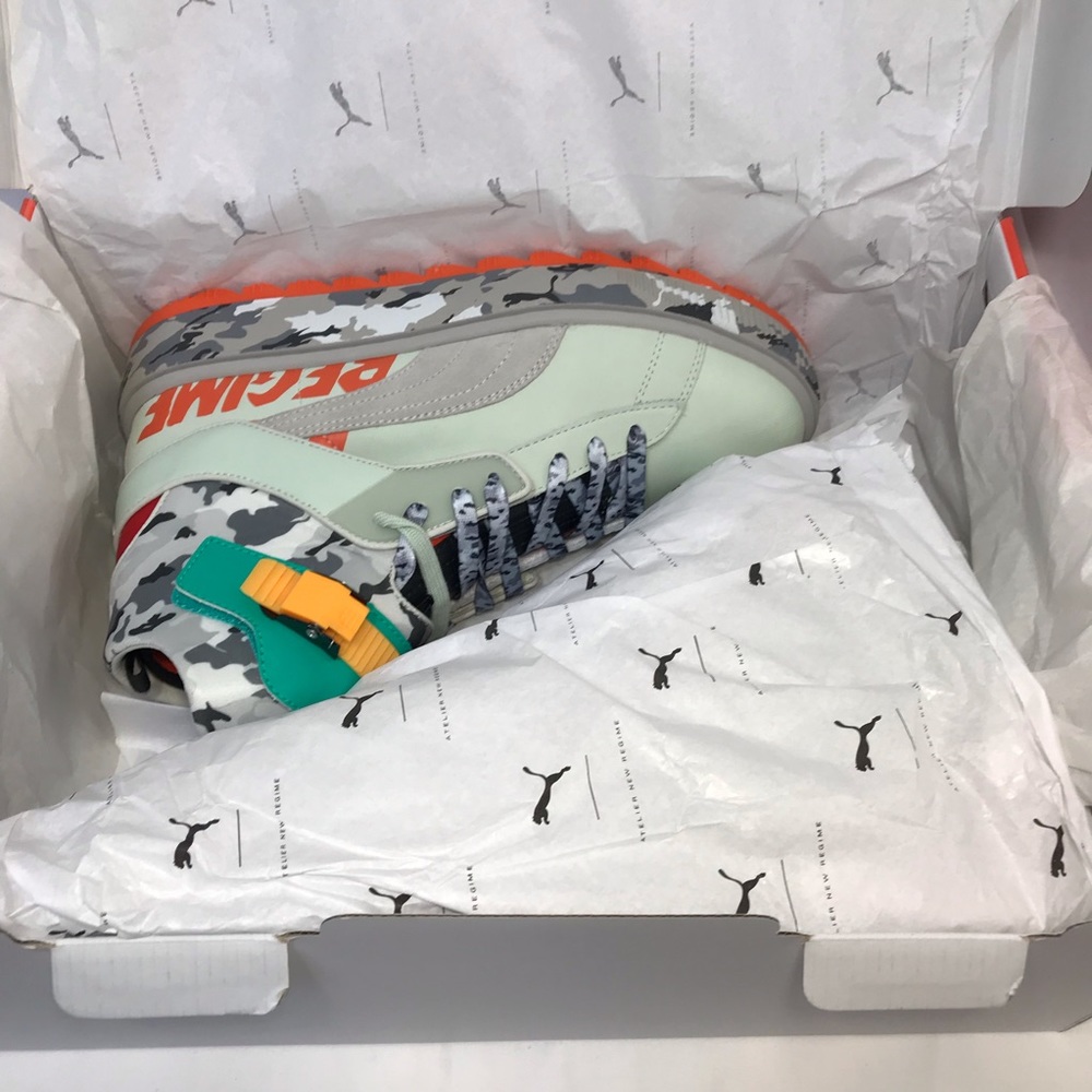 PUMA x Atelier New Regime Ren Boot Camo Shoes RARE - Picture 7 of 8